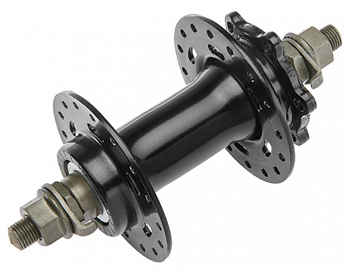 Втулка передняя 32H AE-806FD ASSESS под диск торм, сталь чёрная под гайку