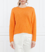 Хлопковый свитер Sams\u00f8e Sams\u00f8e - оранжевый(F00022152)