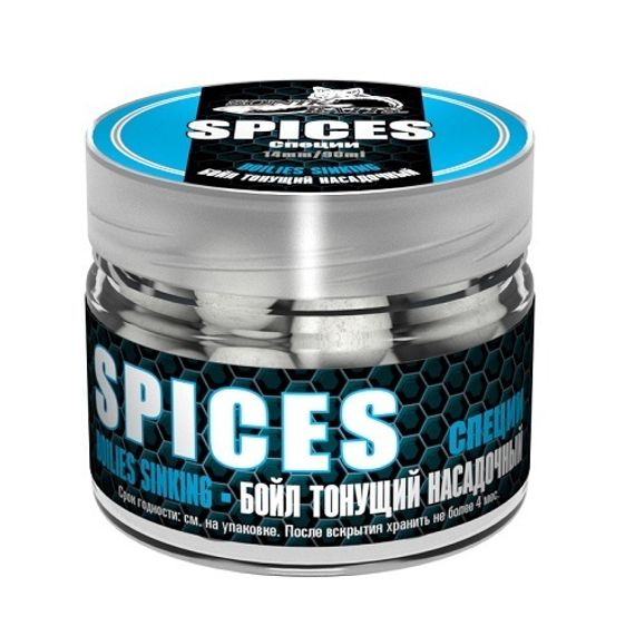 Бойлы насад. тон. Sonik Baits 14мм SPICES 90мл