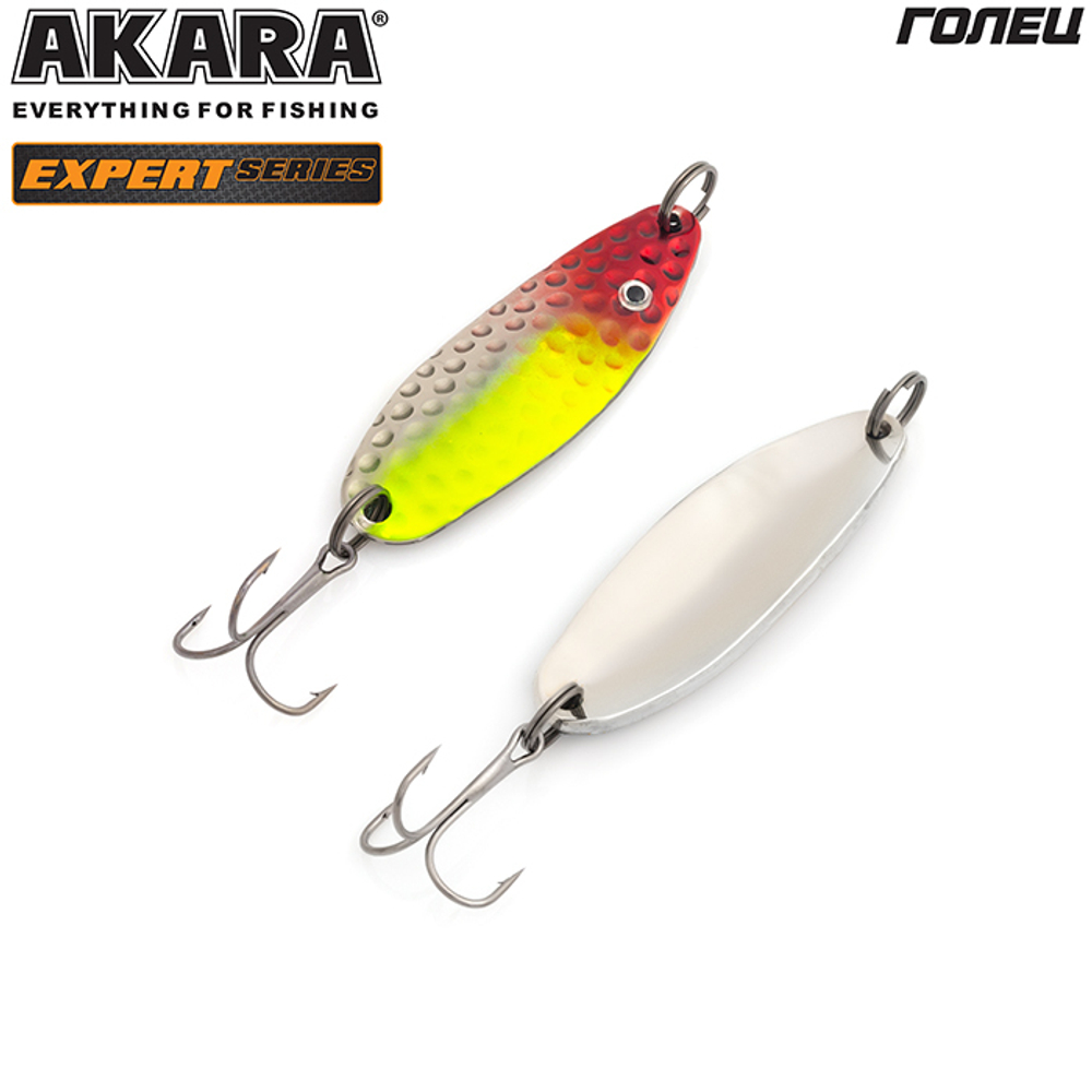Блесна колебалка Akara Expert Голец 60 мм 18 гр. 12/SIL