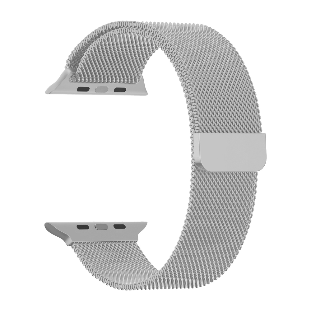 Ремешок для Apple Watch 38/40/41мм Миланская петля (светло-серый)