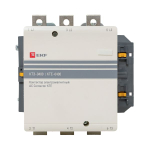 Контактор КТЭ 400А 230В NO EKF PROxima
