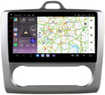 Магнитола для Ford Focus 2 2004-2011 (климат) - Carmedia OL-9201-A QLed, Android 13, TS20, CarPlay, SIM-слот