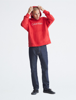 Худи Calvin Klein Relaxed Fit Standard Logo Red Hot/ Sweet Kiss/Red