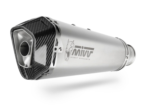 D.054.LDRX MIVV SILENCER DELTA RACE STAINLESS STEEL CARBON (SS 950)