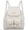 Рюкзак Dior Caro белый, модель среднего формата