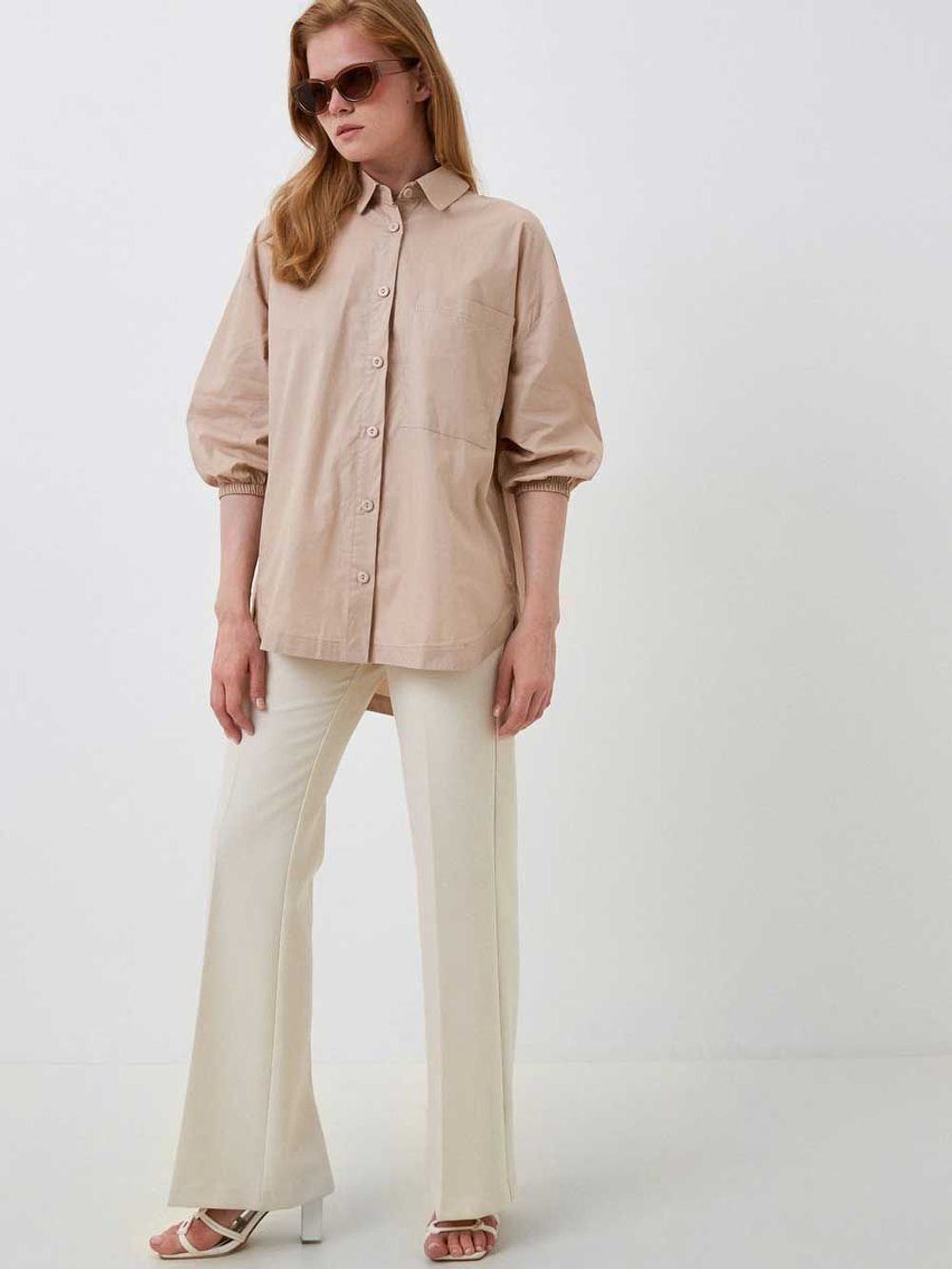 Рубашка  оверсайз