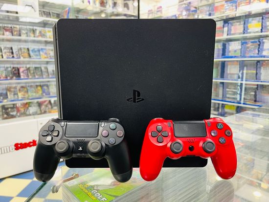 Sony Playstation 4 Slim 1TB CUH-2008B, Без коробки, S/N: 03274523935629512  (PS4, Б/У)