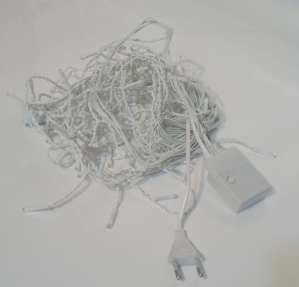 Гирлянда штора 3.0x0.5м "разноцветный" RohsRGB240L