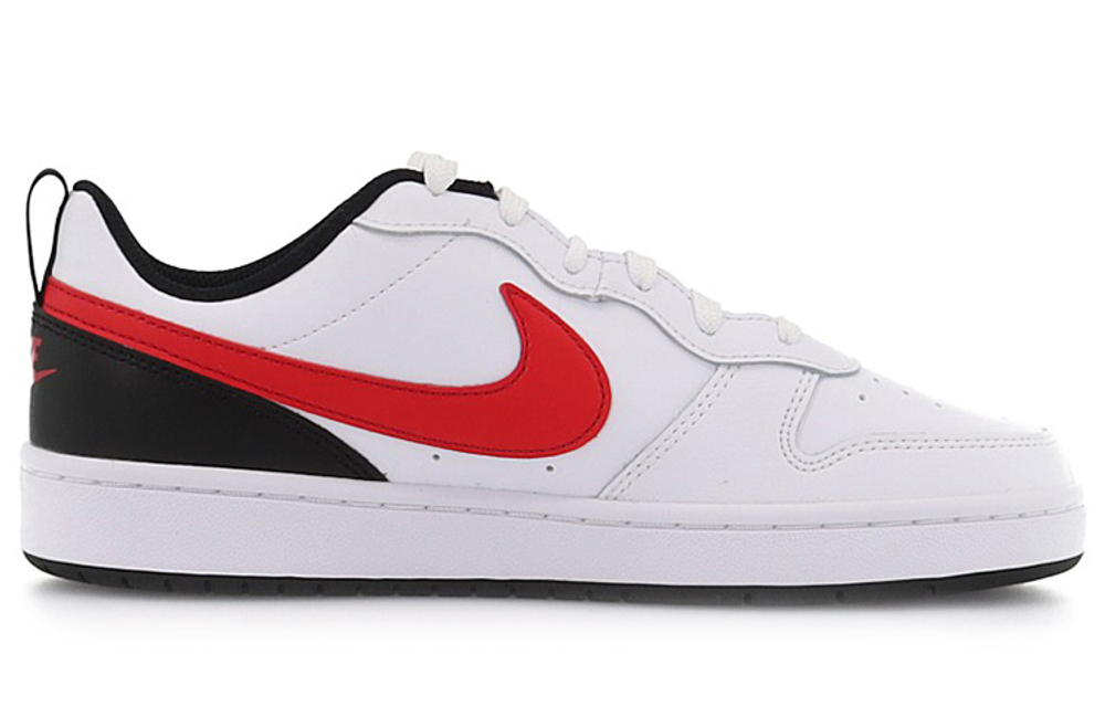Женские кроссовки Nike Court Borough Low 2 'Summit White University Red' BQ5448-110