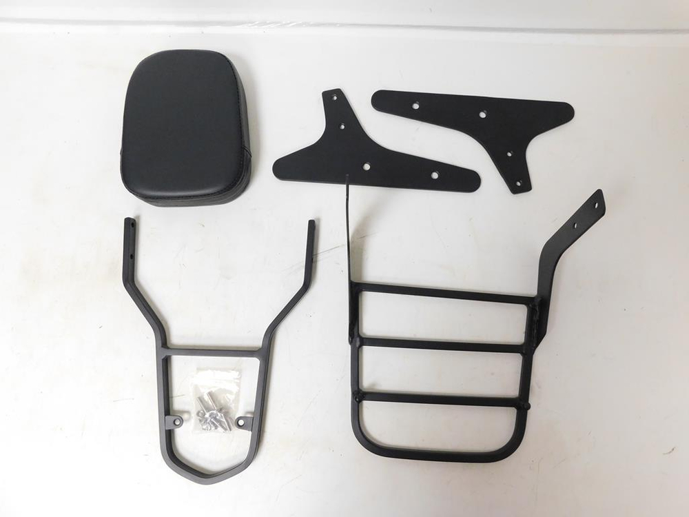 спинка с багажником Honda Steed 400 Чёрная