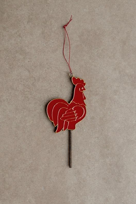 Елочная игрушка Петушок / Carnaval