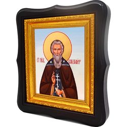 Севастиан Сохотский, Пошехонский преподобный. Икона на холсте.