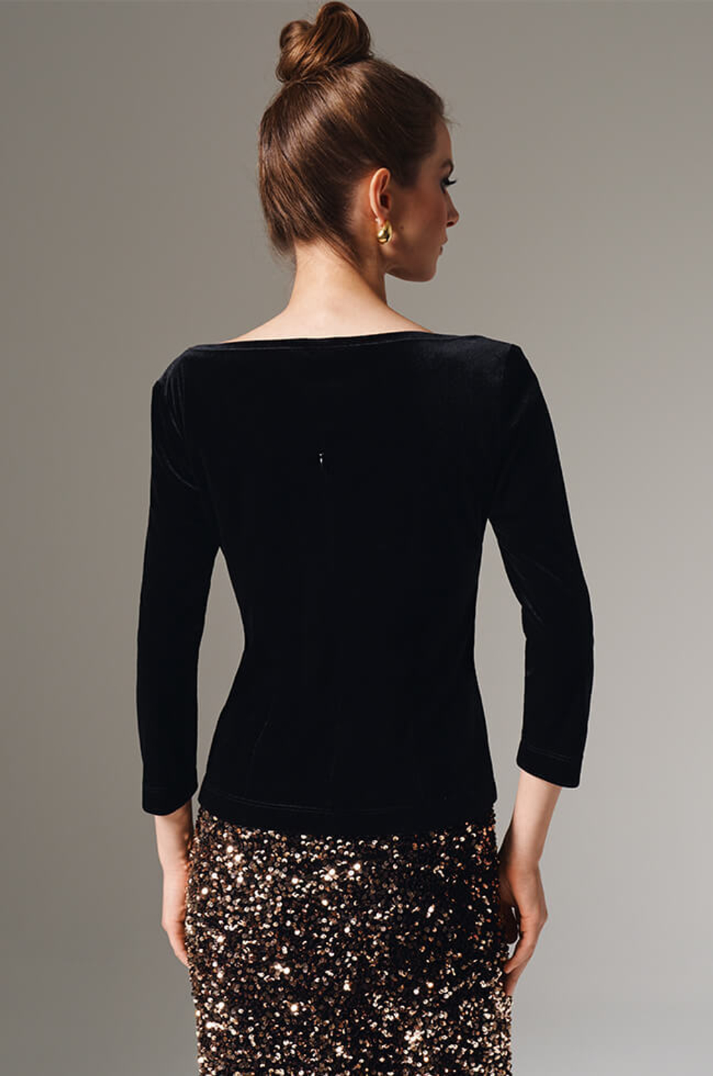 23096 Джемпер женский (черный)