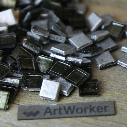 FLORY10 NJ02 Стеклянная мозаика 10х10 мм, 0,5 кг