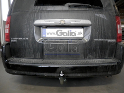 Фаркоп оцинкованный Galia C071A для Chrysler Grand Voyager 2008-, Dodge Caravan 2008-(паспорт и сертификат в комплекте)(без электрики)