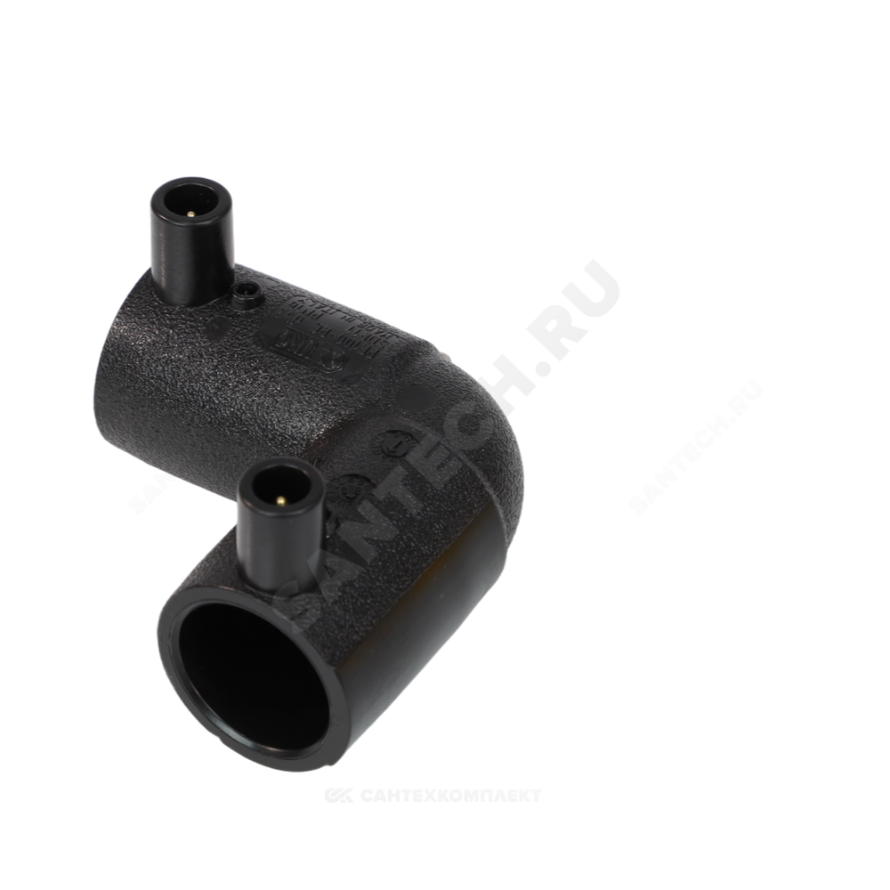 Отвод электросварной ПЭ100 Дн 75х90гр Ру16 SDR11 EUROSTANDARD 2111160075