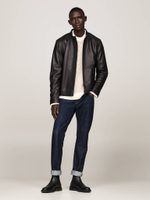 Кожаная куртка Tommy Hilfiger - черный(MW0MW36635)