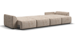 Угловой диван KING MODOOL MAX Велюр Alkantara пепел