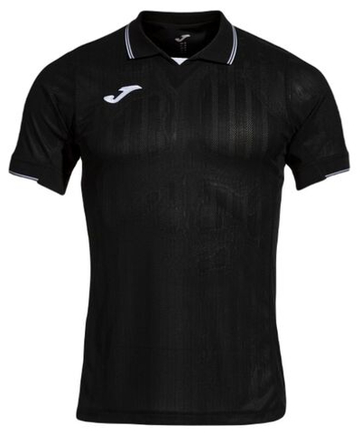 Теннисное поло Joma Fit One Short Sleeve T-Shirt - Black