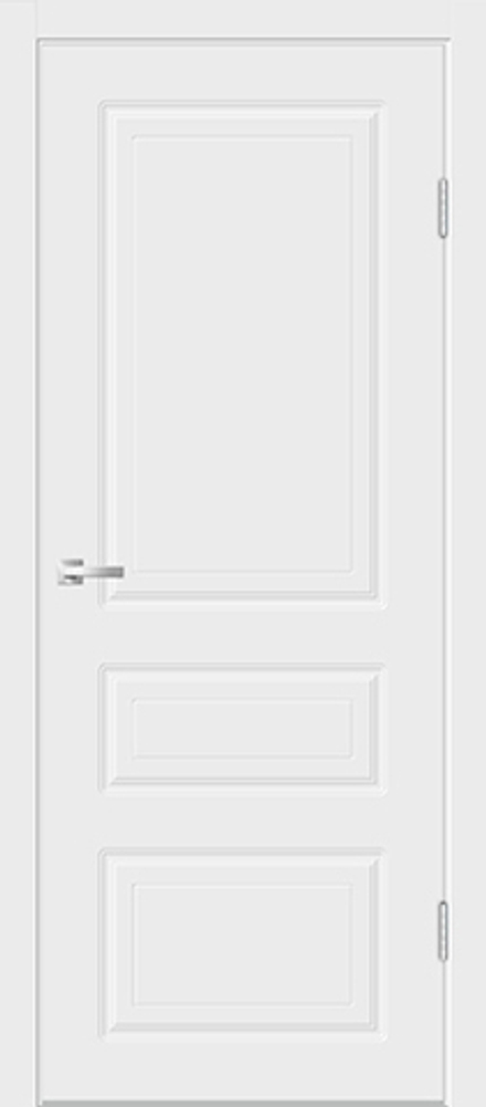 Межкомнатная дверь Velldoris Flat Lux 3P Эмаль белая