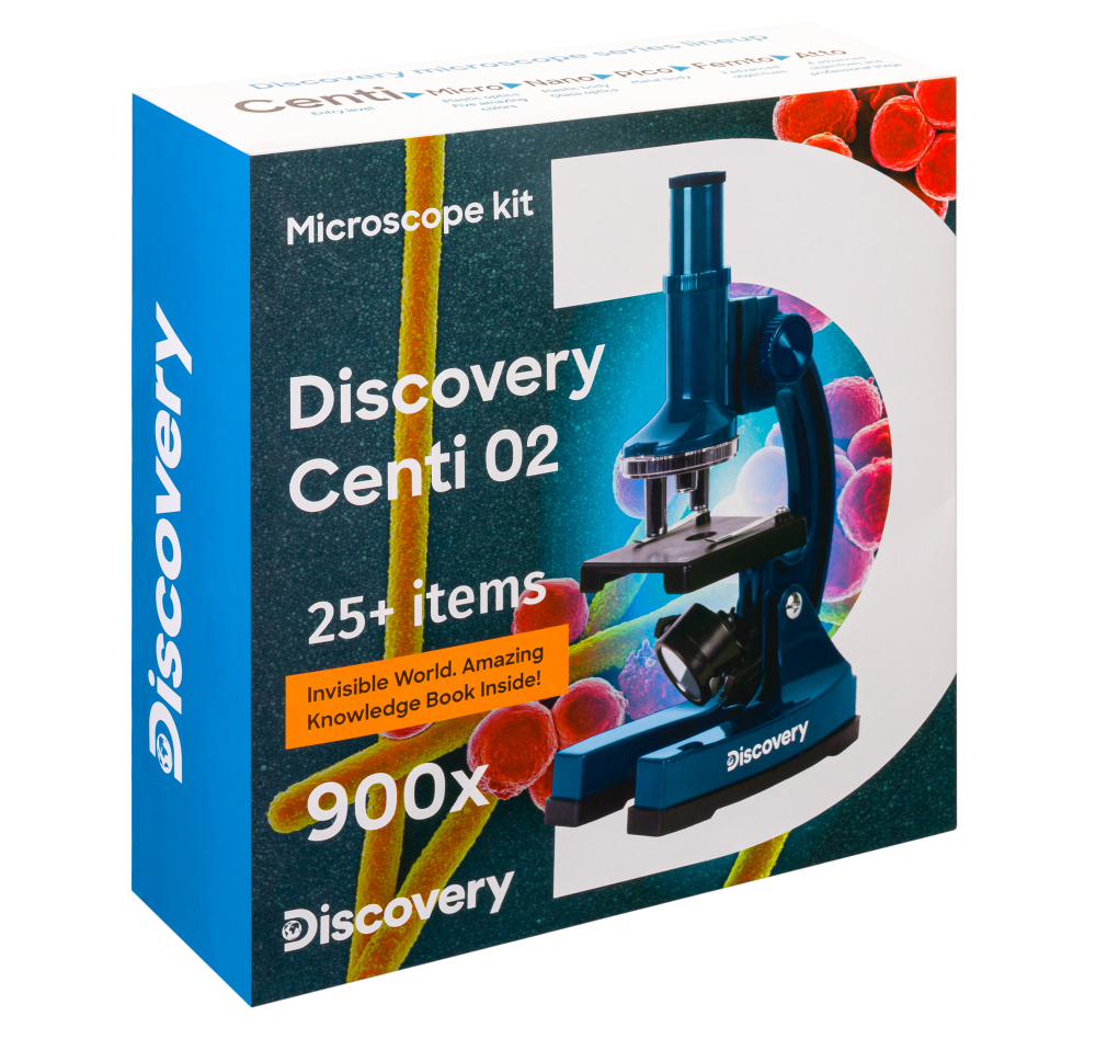 Микроскоп Discovery Centi 02 с книгой