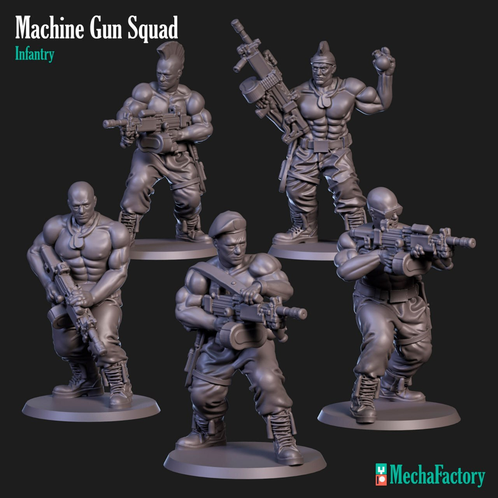Catachan Machinegun Squad
