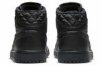 Кроссовки Jordan Air Jordan 1 Mid Se "Black Quilted" (Женская размерная сетка)