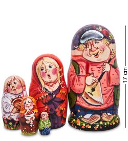 Народные промыслы МР-13/ 5-D Матрешка 5м «Семейка Малая»