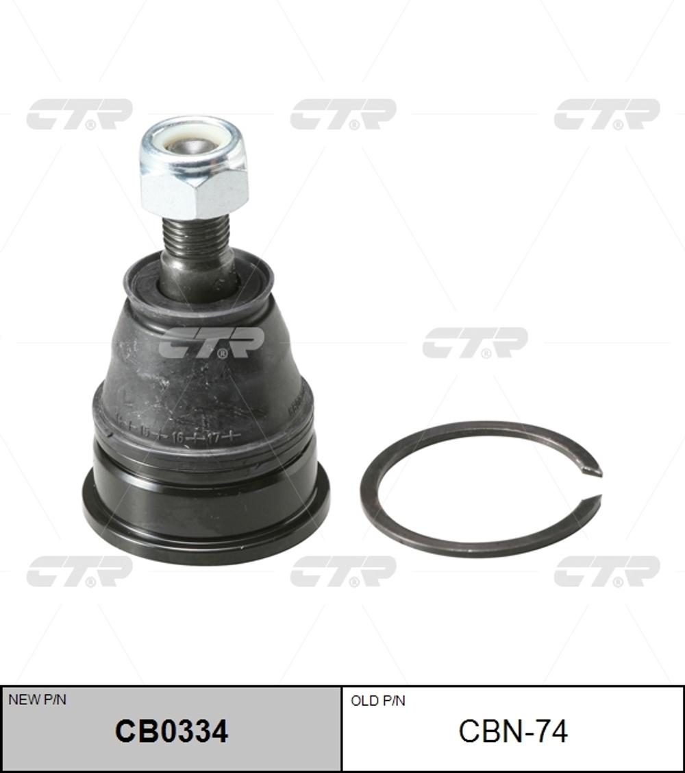Опора шаровая CTR CB0334 (CBN-74)