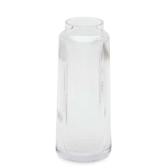 Прозрачная стеклянная ваза Claudia 30 см