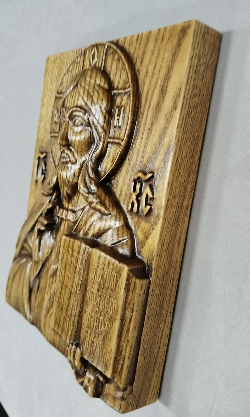 СПАС ВСЕДЕРЖИТЕЛЬ. ИКОНА ИЗ МАССИВА ДЕРЕВА,