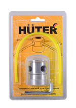 Головка с леской для триммеров металлическая “паук” Huter (для GGT и GET-1200 - 2000)