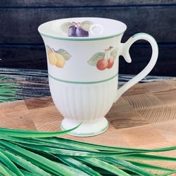 Lenardi 109-088 Кружка 300мл ФРУКТОВЫЙ САД в под.уп.(х36)Фарфор