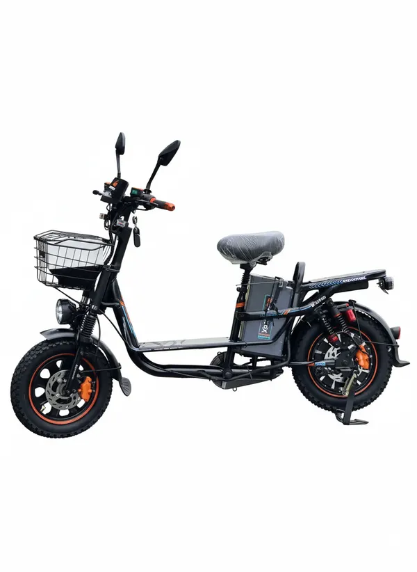 Электровелосипед WENBOX W33 PRO 1200W (60V/30Ah) с амортизаторами, большой дисплей фото №3