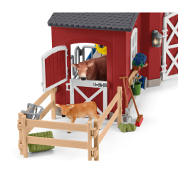 Schleich S 42606 — Большая красная ферма с животными — фото 3