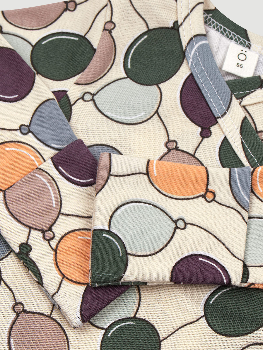 Распашонка Mjölk Шарики, уценка