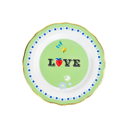 BACI MILANO Тарелка пирожковая Любовь