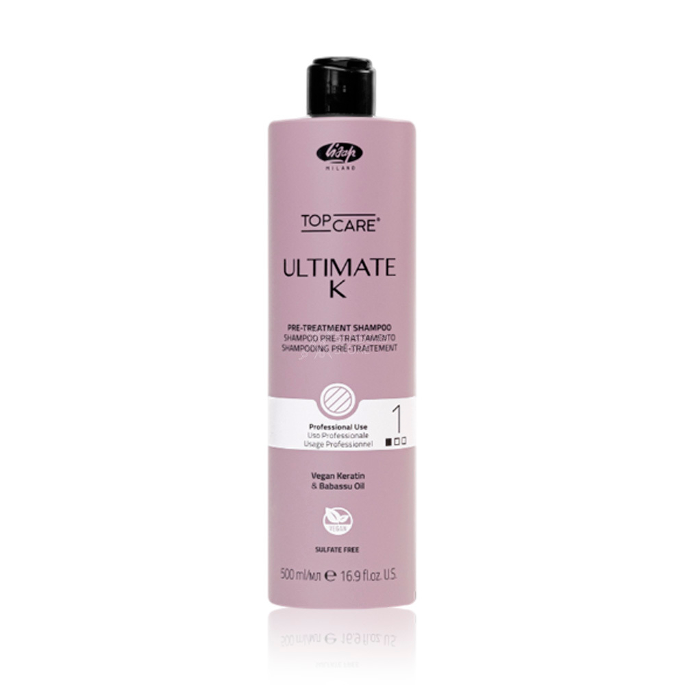 ШАМПУНЬ ДЛЯ ПРЕДВАРИТЕЛЬНОГО УХОДА ШАГ 1 ДЛЯ ВЬЮЩИХСЯ И НЕПОСЛУШНЫХ ВОЛОС Shampoo pre-treatment STEP 1 for frizzy and unruly hair