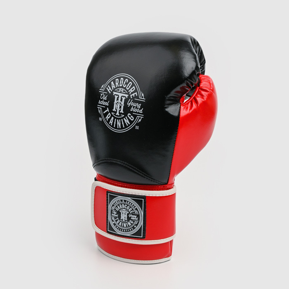 Боксерские перчатки HT HardLea Black/Red