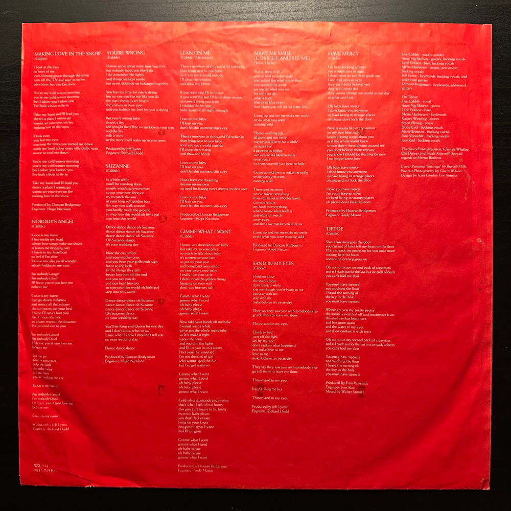 Miss B Haven ‎– Nobody's Angel (Германия 1990г.)