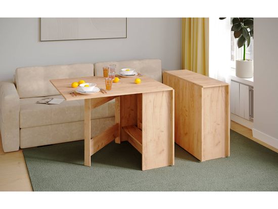 Стол-книжка дуб крафт золотой