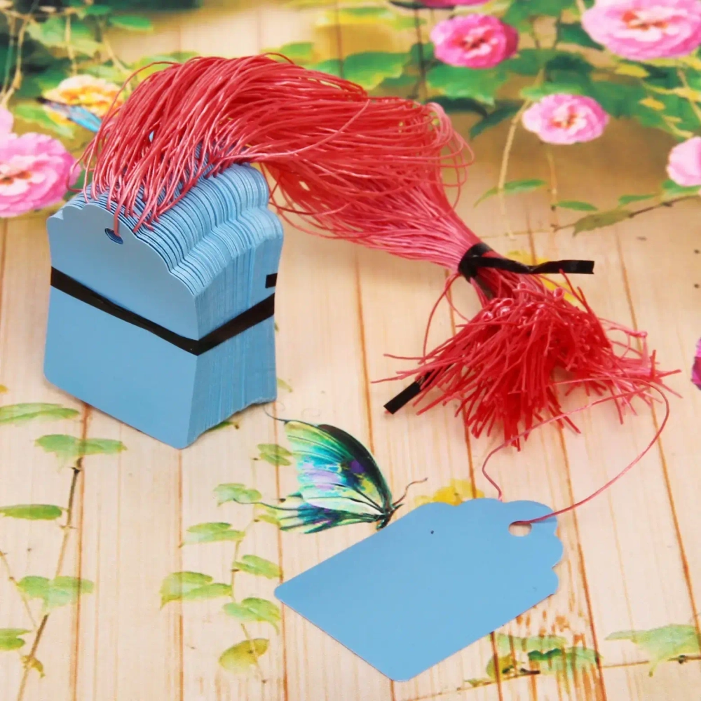 Бирка навесная для маркировки растений 3,5*5см «Памятка» с подвесом 100шт в пакете ДоброСад