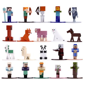 Набор Jada Toys Nano Metalfigs Minecraft wave 3 1.65" (20 Pack) 31431
