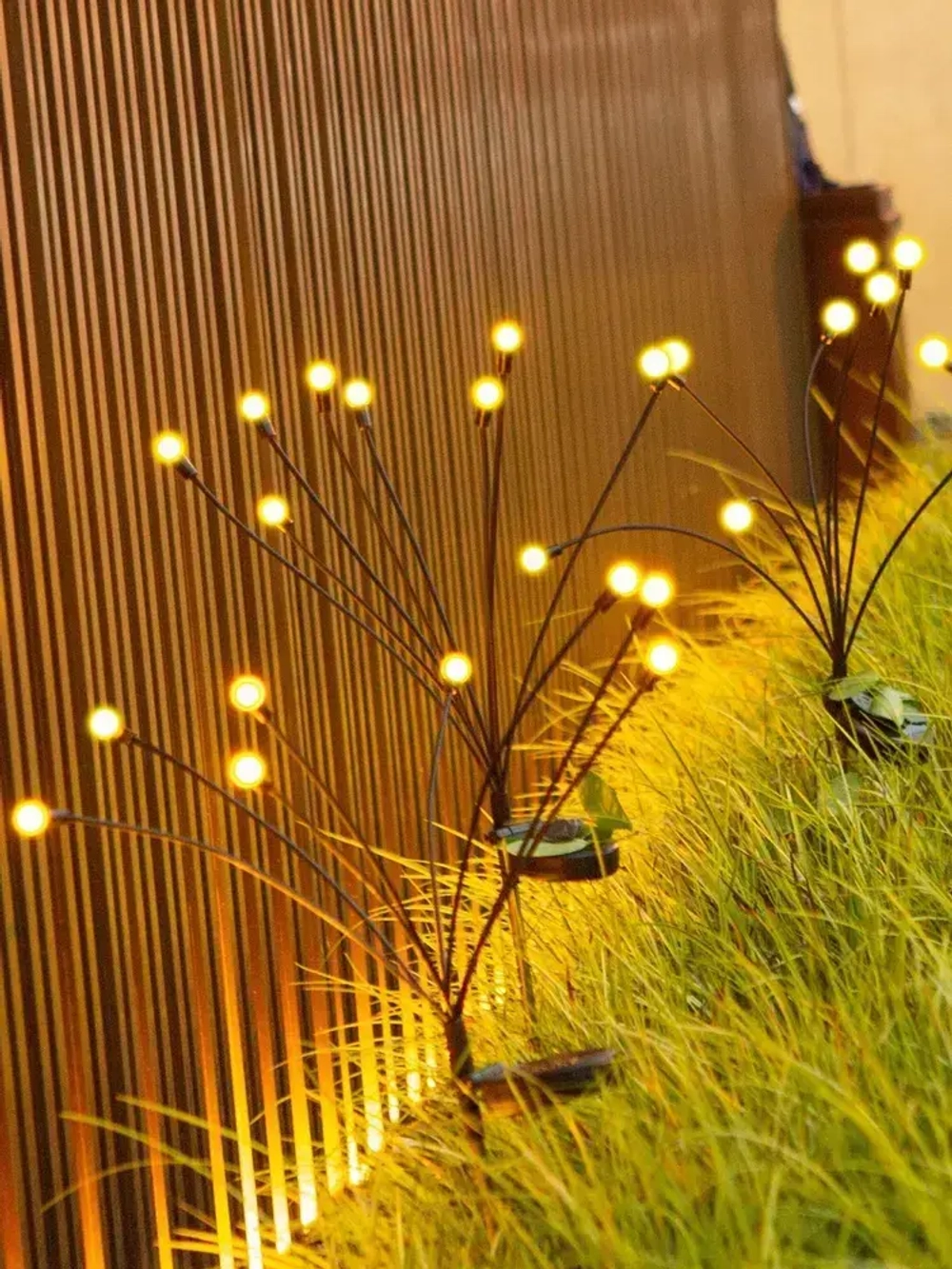 Светильник уличный садовый на солнечной батарее, фонарики садовые на солнечных батареях