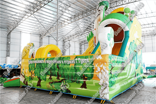 Коммерческий надувной батут "Традиции Татарстана"