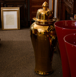 Ваза фарфоровая с крышкой 104 см