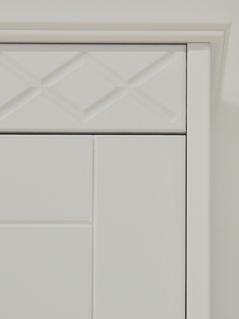 Шкаф двухдверный распашной Индра, МДФ белый