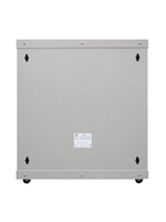 Шкаф телекоммуникационный настенный ST-NCP12U600 (СЕРЫЙ) С ПОЛКОЙ