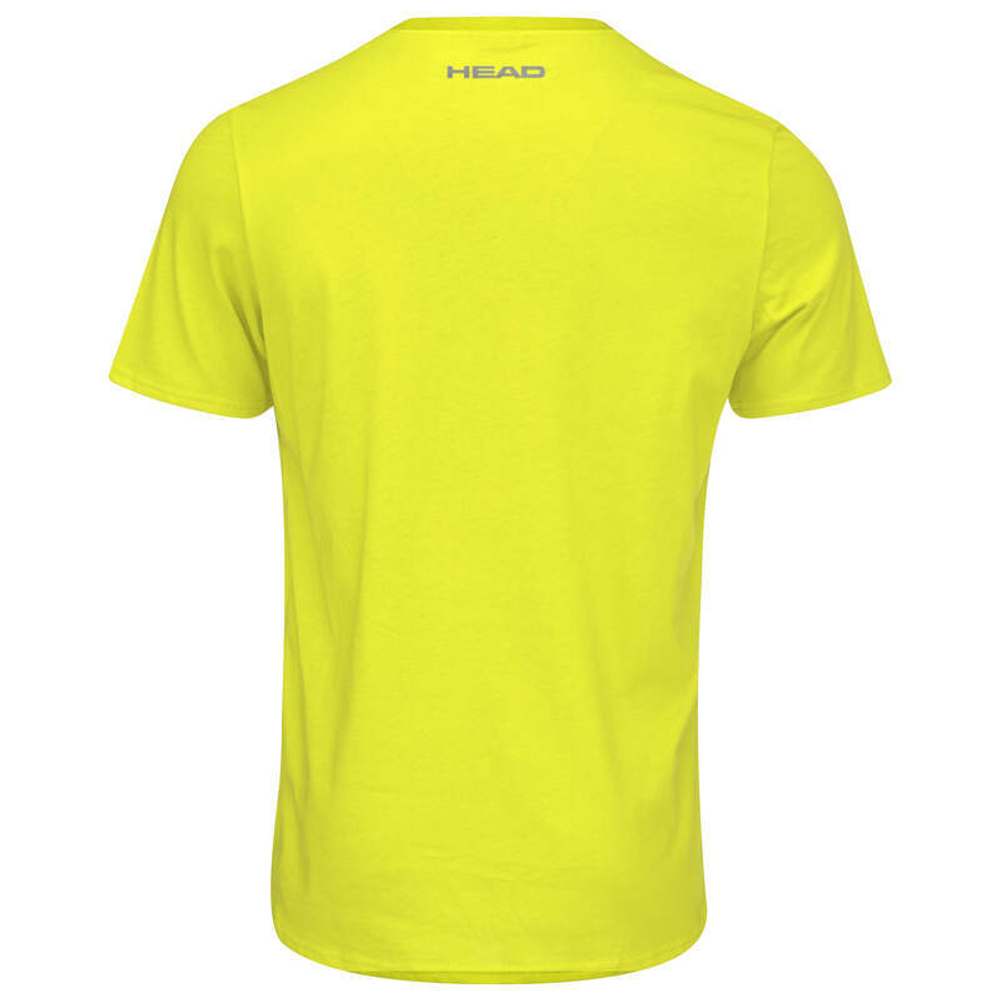 Футболка для мальчика теннисная Head Club Basic T-Shirt - yellow